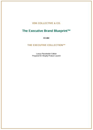 The Executive Brand Blueprint™