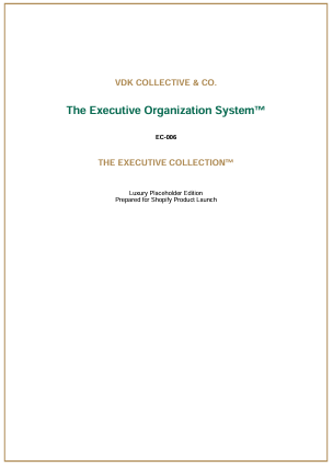 The Executive Organization System™