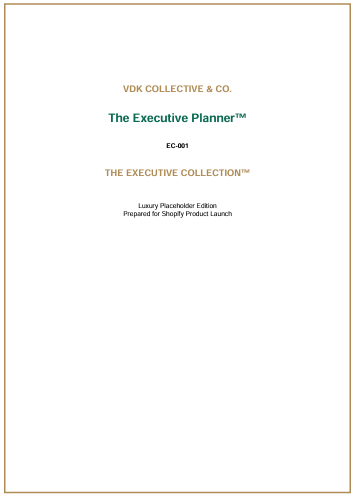 The Executive Planner™